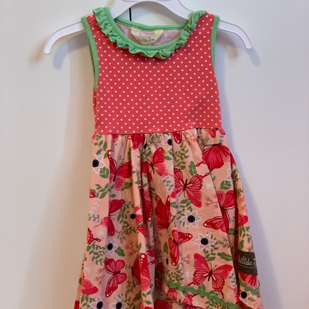 Matilda Jane brand size 2 butterfly tank dress